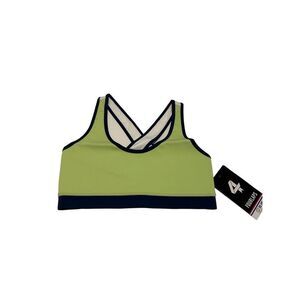 Fourlaps Infinity Sports Bra Green Blue Women’s Size XS NEW